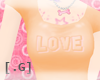 [.G]!Love Tee .Orange