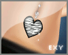 [X] heart belly piercing