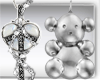 (iK!)SilverTous Earrings