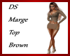 DS Marge top brown