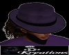 Purple Velvet Hat