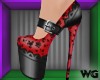Lace Janes Red