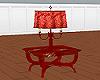 Red Seduction End Table