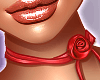 Necklace Red Roses