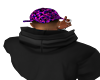 Purple Bape Camo Hat