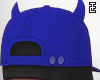 Devil Cap + Mask (Blue)