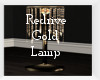 Redrive Gold Lamp
