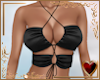 Black Satin Top
