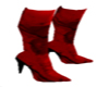 basic red boots