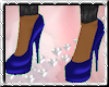 MrsJ Blue Evening Shoes