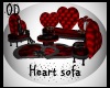 (OD) Mooria Heart sofa