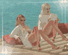 beach deck poses