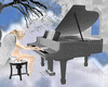 Grey piano