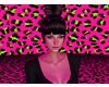 Pink leopard 80s vibe