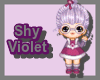 Tiny Shy Violet