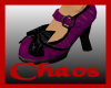 {C}PleatedShoes Purple