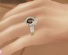 CS Coffee Diamond Ring