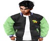 GREEN VARSITY JACKET