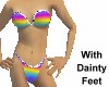 Bikini Babe-Rainbow