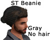 ST BEANIE GREY -NO HAIR