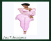 JT Ruffles Pantsuit Pink