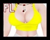 {FL}Yellow Sexy Top