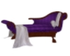 Elegant purple lounge