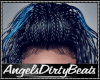 Joanna blue black braids