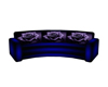 ND-BluePurple Rose Couch