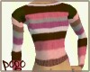 Pink stripe baseball top