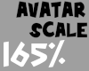 😃165% Avatar Scaler
