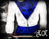 [ZK] White blue jaket
