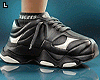 Heavy leather sneakers