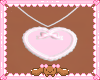 ♡ heart necklace♡