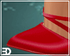 Red Heart Chain Heels
