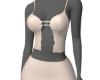 K. Beige jeweled set