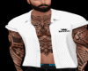 White Open Shrit king