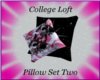 College Loft Pillow Set2