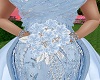 Light Blue Bridal Boquet