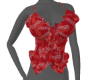RED GOYARD BUSTIER