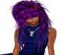 Hair Purple Blue