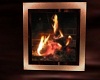 copper fireplace