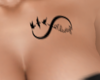 $S$ Always chest tattoo