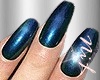 Blue Nails+Rings