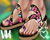 VK. Tropical Sandals