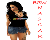 BBW NASCAR SHORTS SET