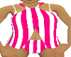 swimsuit stripes pink