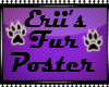 Patches Furry Poster Ad