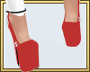 Red Diamante Heels