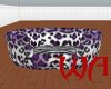 -WA-Leopard Furry Bed